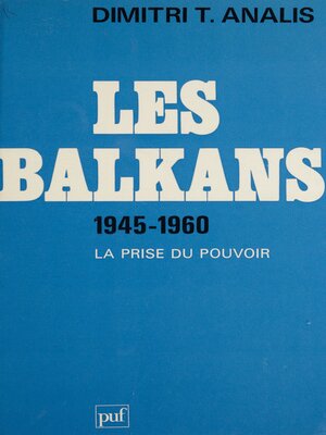 cover image of Les Balkans (1945-1960)
